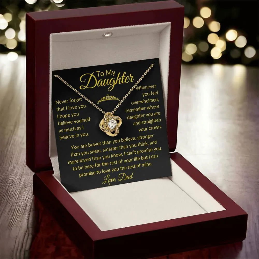 To My Daughter - Never Forget - Giftinum