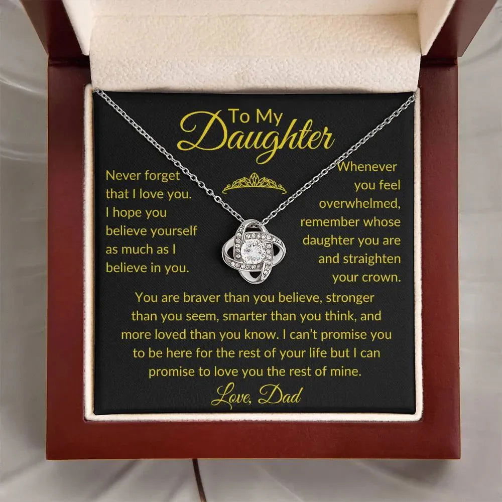To My Daughter - Never Forget - Giftinum