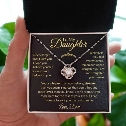 To My Daughter - Never Forget - Giftinum