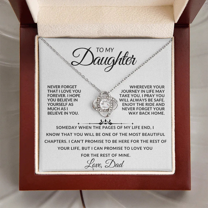 To My Daughter - Pages of my life ends. - Giftinum