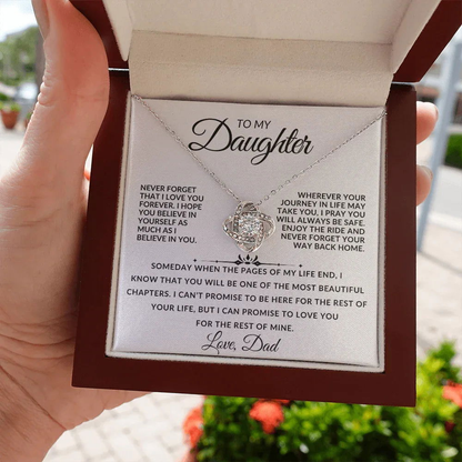 To My Daughter - Pages of my life ends. - Giftinum