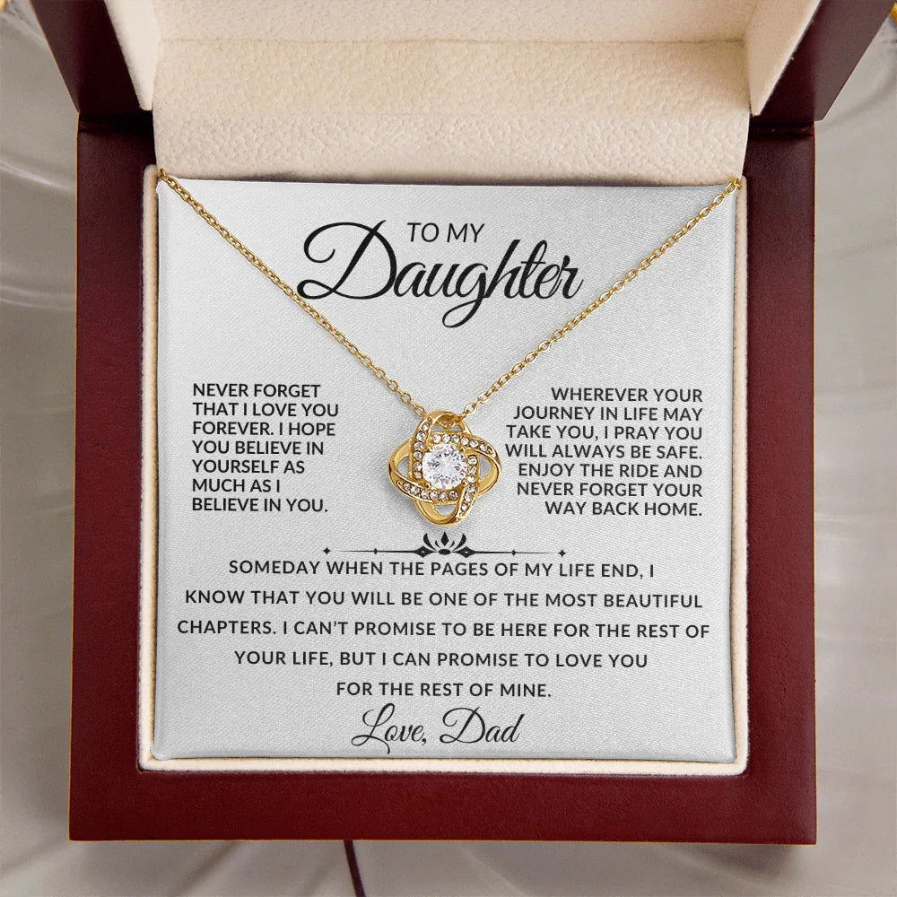 To My Daughter - Pages of my life ends. - Giftinum