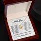To My Daughter - Remember that you are unfailingly 14K White Gold Finish / Two-Toned Box Jewelry Giftinum