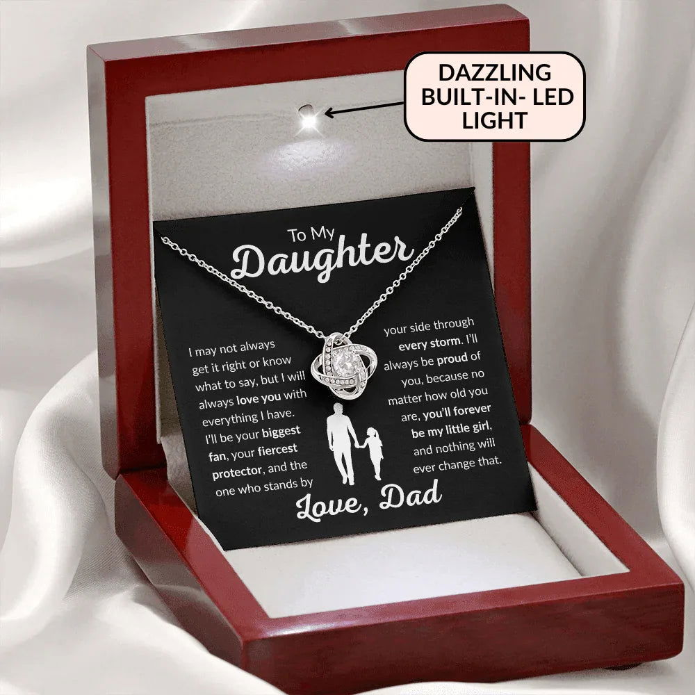 To My Daughter Gift From Dad - Forever My Little Girl - Giftinum