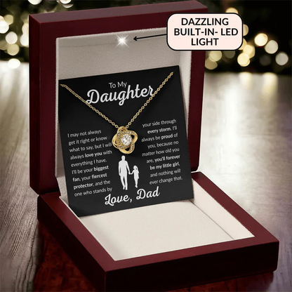 To My Daughter Gift From Dad - Forever My Little Girl - Giftinum