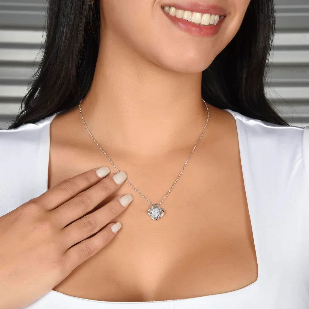 To My Daughter Necklace - Always Proud Of You - Giftinum