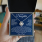 To My Daughter Necklace Gift Set - I am not the dad ss6 - Giftinum