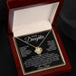 To My Daughter Necklace Gift Set - ss8 - Giftinum