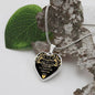 To My Daughter  Gold Luxury Heart Necklace - Giftinum