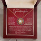 To My Granddaughter Necklace - You are the treasure - Giftinum