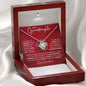 To My Granddaughter Necklace - You are the treasure - Giftinum