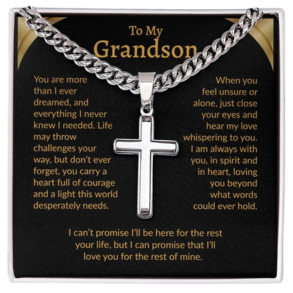 To My Grandson - Everything I never knew I needed - Giftinum