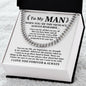To My Man - Always Remember Cuban Link Chain - Giftinum