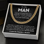 To My Man - Last Everything Cuban Link Chain - Giftinum