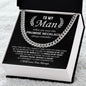 To My Man - Promise Necklace Cuban Link Chain - Giftinum