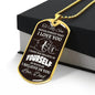 To My Son Dog Tag Necklace - Never Forget - Giftinum