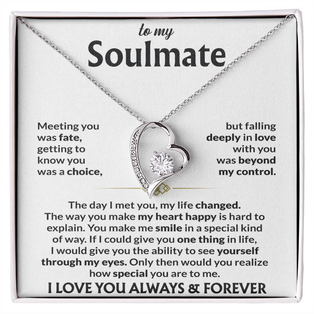 To My Soulmate - Meeting you was fate - Giftinum