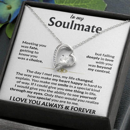 To My Soulmate - Meeting you was fate - Giftinum