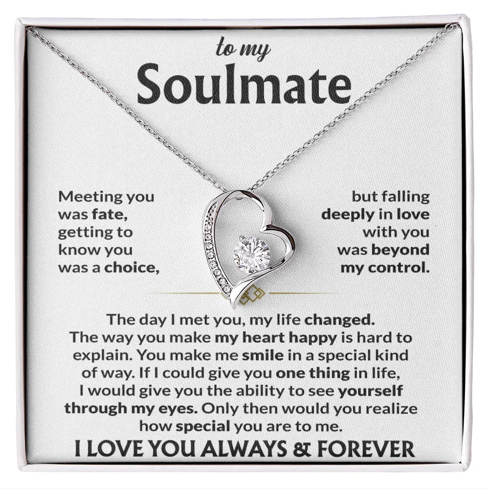 To My Soulmate - Meeting you was fate - Giftinum
