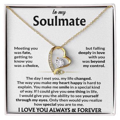 To My Soulmate - Meeting you was fate - Giftinum