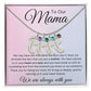 To Our Mama 4 Charms / Polished Stainless Steel / Standard Box Jewelry Giftinum