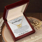To my Amazing Granddaughter Interlocking Heart Necklace - I want you to know - Giftinum