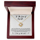 To the love of my life necklace - When I say I love you more - Giftinum
