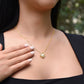 Tot Mijin Verbazing Kleindochter 14K witgouden afwerking / standaard doos Jewelry Giftinum