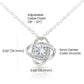 Tot Mijin Verbazing Kleindochter 14K witgouden afwerking / standaard doos Jewelry Giftinum