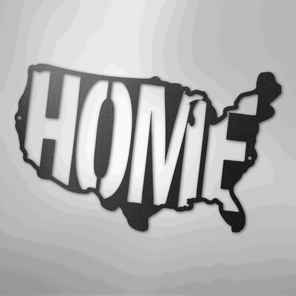 USA Home - Steel Sign - Giftinum
