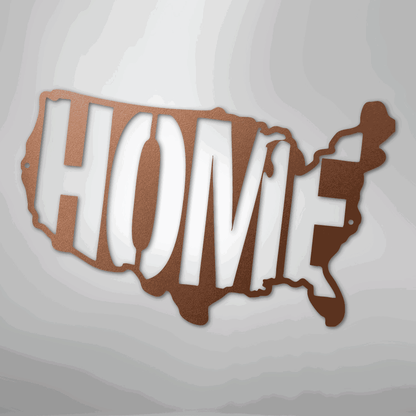 USA Home - Steel Sign - Giftinum