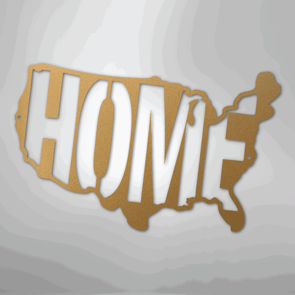 USA Home - Steel Sign - Giftinum
