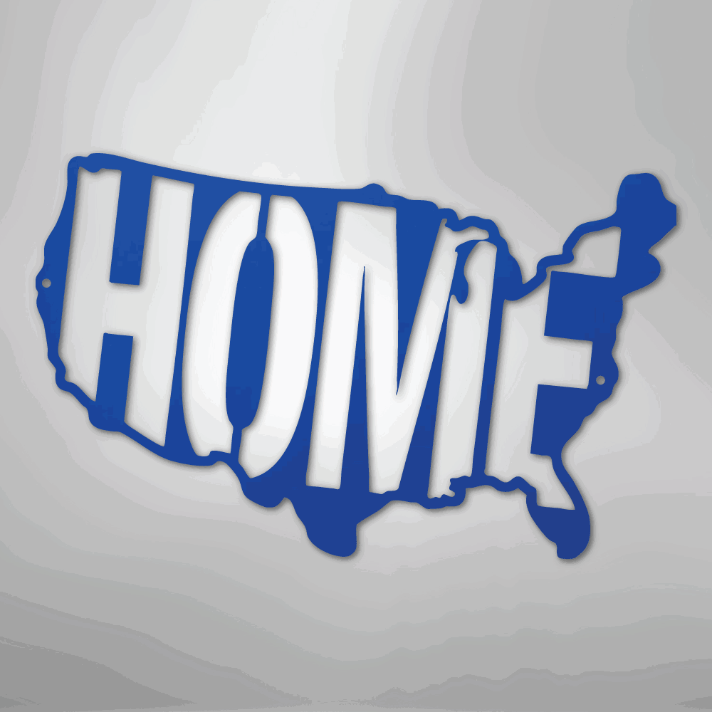 USA Home - Steel Sign - Giftinum