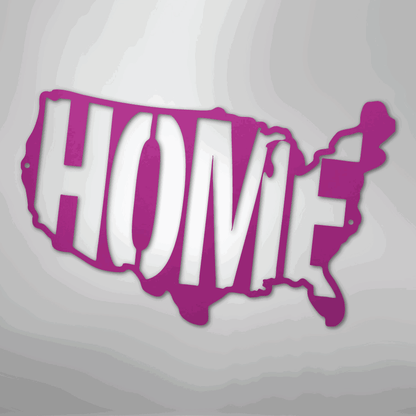 USA Home - Steel Sign - Giftinum
