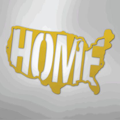 USA Home - Steel Sign - Giftinum
