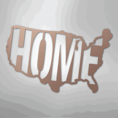 USA Home - Steel Sign - Giftinum