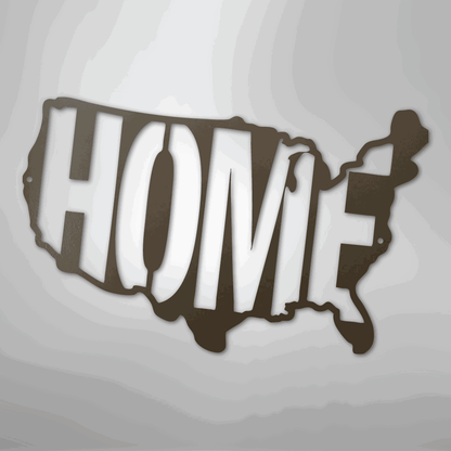 USA Home - Steel Sign - Giftinum