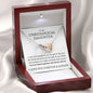 Unbiological Daughter Necklace - Forever Linked Together - Giftinum
