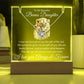 Unique Gift for Bonus Daughter - This Old Lion Acrylic Plaque Bundle - Giftinum