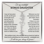 Wonderful Bonus Daughter - Life gave me the gift of you - Giftinum