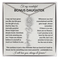 Wonderful Bonus Daughter - Life gave me the gift of you - Giftinum