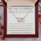 Wonderful Bonus Daughter Necklace - Life gave me you - Giftinum