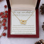 Wonderful Bonus Daughter Necklace - Life gave me you - Giftinum