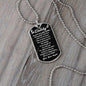 You Are My Daddy From Baby Angel Dog Tag Necklace - Giftinum