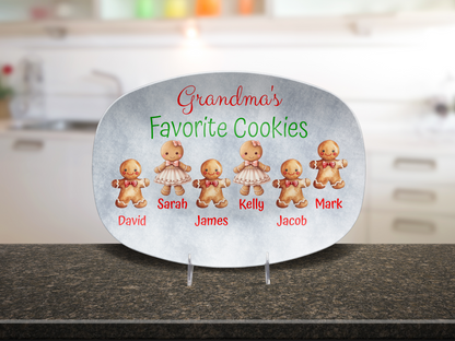 Custom Grandma's Favorite Cookie Plate