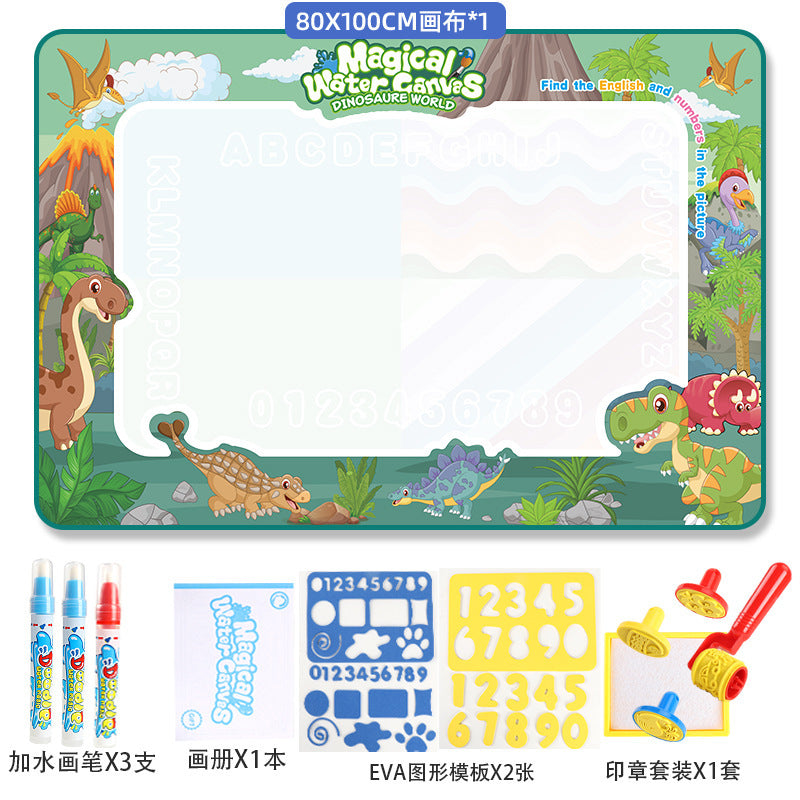 Magic Canvas toy can be clear drawing board Magic colorful graffiti carpet drawing book children's toys