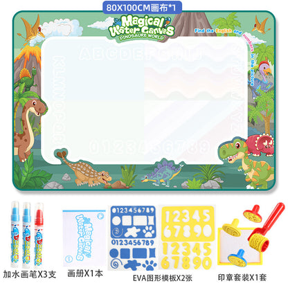 Magic Canvas toy can be clear drawing board Magic colorful graffiti carpet drawing book children's toys