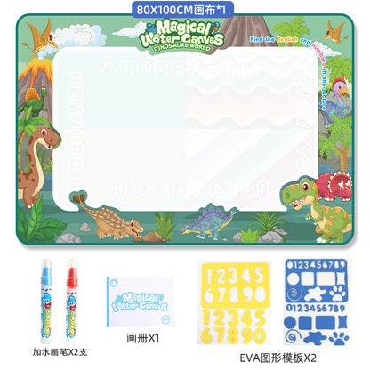 Magic Canvas toy can be clear drawing board Magic colorful graffiti carpet drawing book children's toys