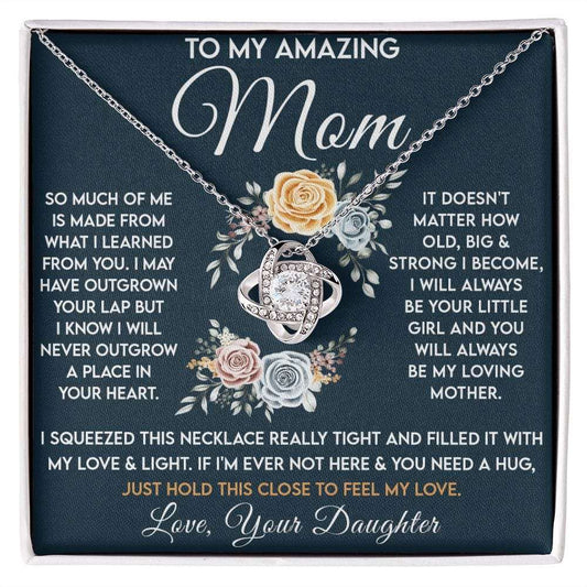 Amazing Mom - Learned From You Necklace - Premium Jewelry - Just $119.95! Shop now at Giftinum