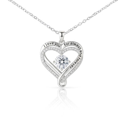 To My Bonus Daughter - "I Didn't Choose Our Story" Love You Always Necklace